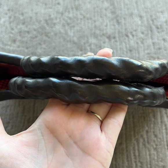 Folk Art Leather Vintage Butcher’s Bag Dated 1895 - Picture 7 of 16